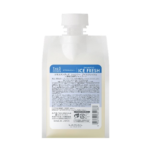 ジオスタンダード シャンプー アイスフレッシュ 詰替 500ml ルベルの