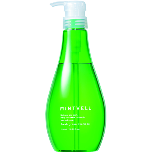 ミントベル フレッシュグリーンシャンプー 550ml（2023） サンコールの