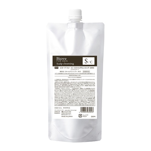 Biove FOR MEN スキャルプクレンジング　シャンプー450ml ビオーブ フォー メン スキャルプクレンジング：商品情報（美容室専売