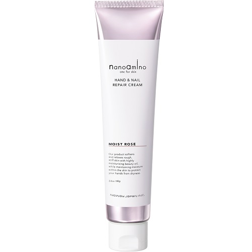 ナノアミノ ハンド&ネイルリペアクリーム モイスト (無香料) 80g