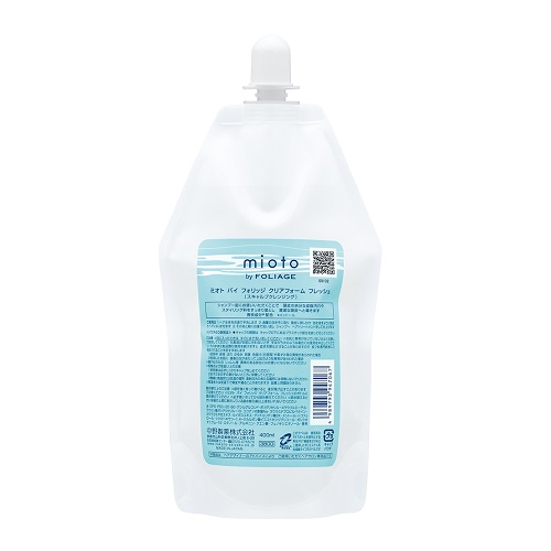 ミオト バイ フォリッジ クリアフォーム フレッシュ 400ml（詰替