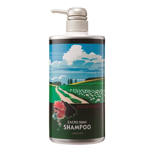 ザクロ精炭酸シャンプー 絵画デザイン 800ml サニープレイスの通販・卸