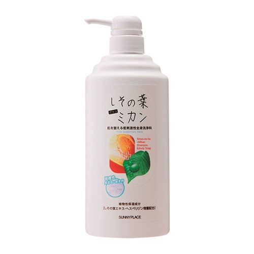 しその葉ミカン ボディソープ 600ml サニープレイスの通販・卸