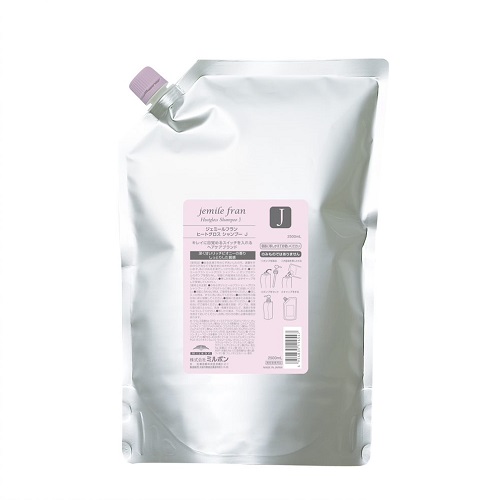 ジェミールフランヒートグロスシャンプーJ1L•トリートメントJ1kg4個セット ジェミールフラン ヘアケアシリーズヒートグロス シャンプーM 400ml