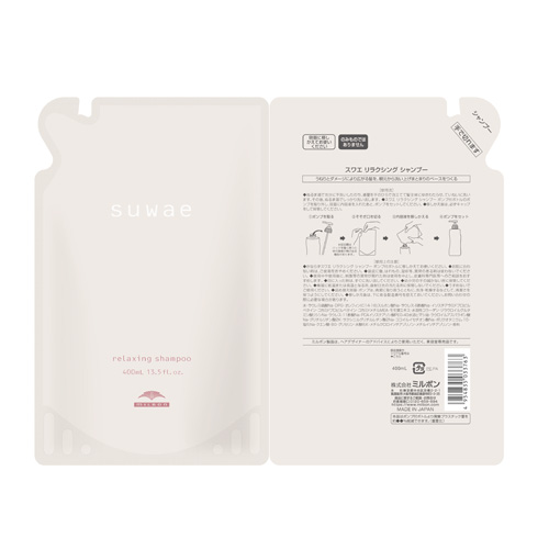スワエ リラクシング シャンプー 400ml（詰替） ミルボンの通販・卸