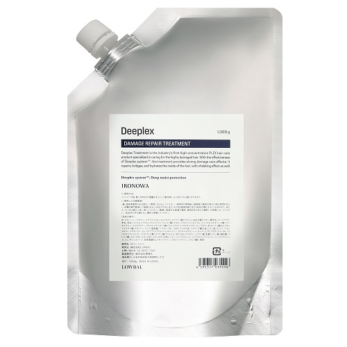 ディープレックスシャンプートリートメント1リットル ディープレックスシャンプートリートメント1リットル IRONOWA