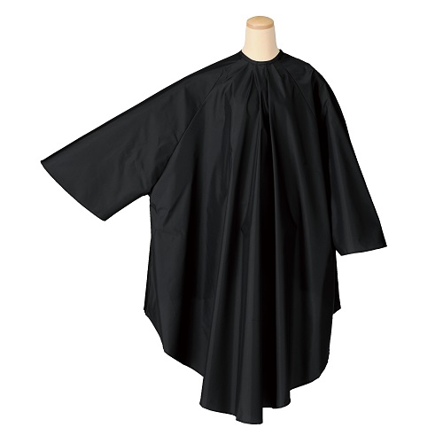 特価ヘアダイクロスWH-1 袖付きブラック 特価品の通販・卸