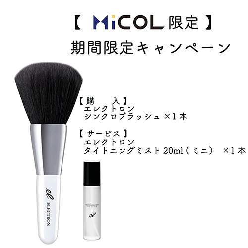 MiCOL限定キャンペーン】エレクトロン シンクロブラッシュ 10本+1本+