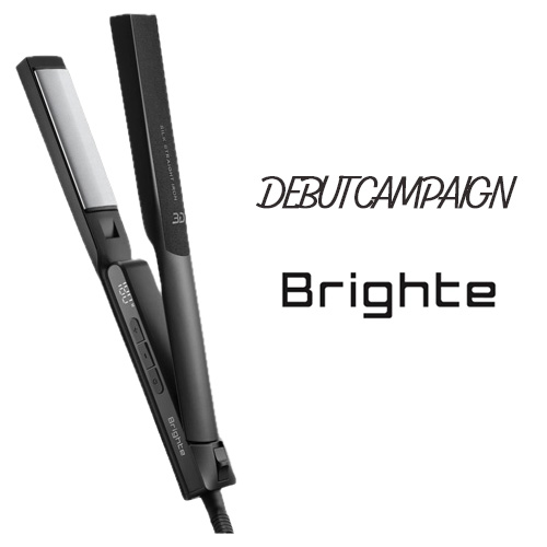 デビューキャンペーン】Brighte 3D SILK STRAIGHT IRON BLACK シェア