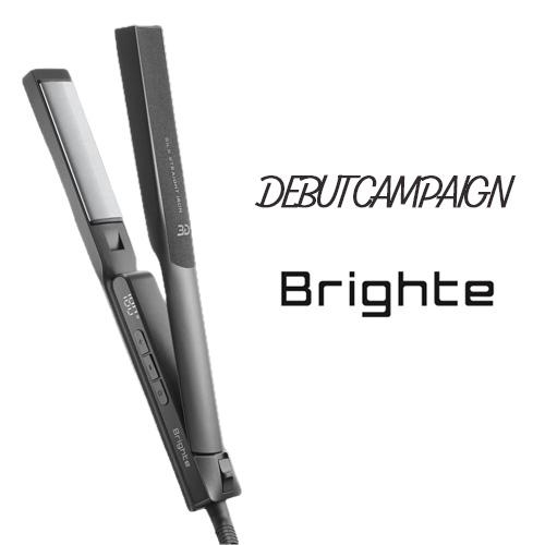 デビューキャンペーン】Brighte 3D SILK STRAIGHT IRON Gray シェア