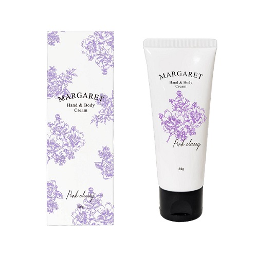 マーガレット ハンド&ボディクリーム ピンククラッシーの香り 50g